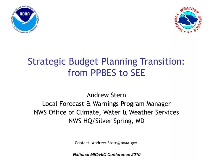 strategic budget planning