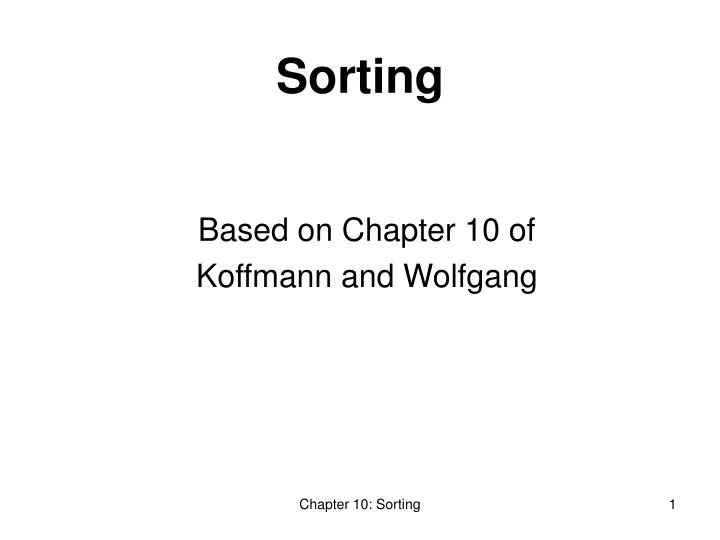based on chapter 10 of koffmann and wolfgang n.