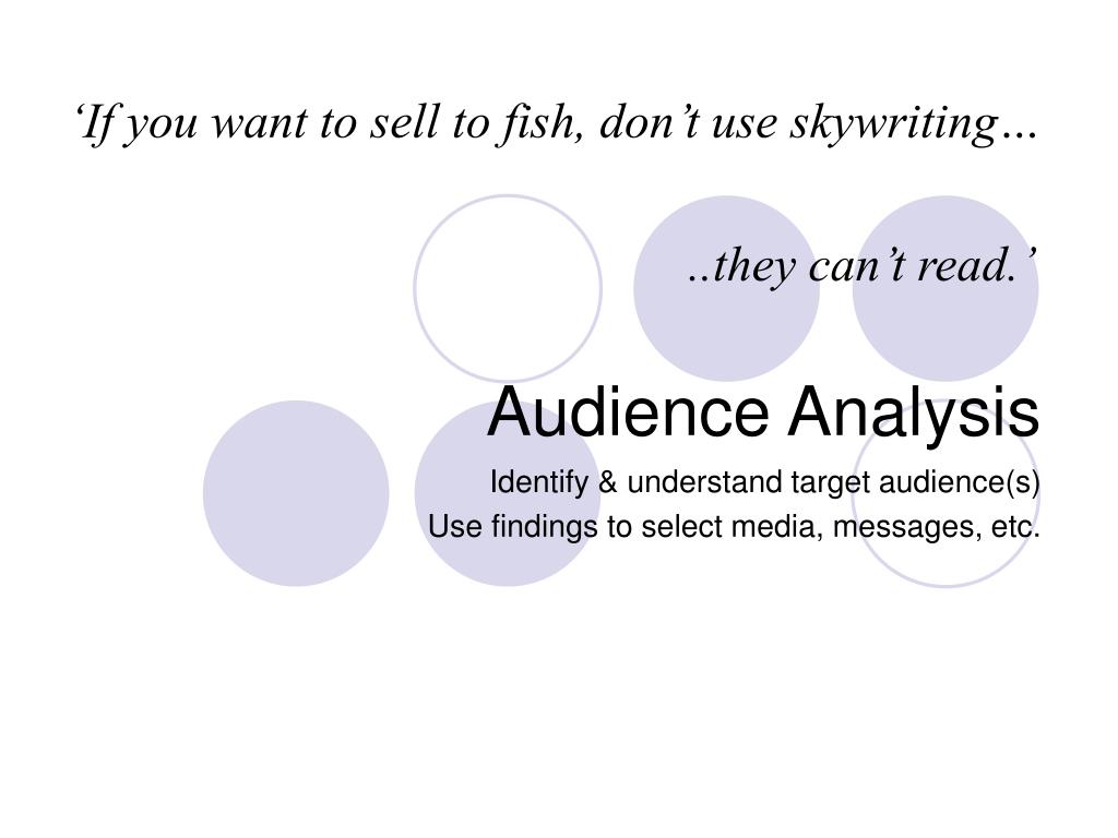 Ppt Audience Analysis Powerpoint Presentation Free Download Id 4741999