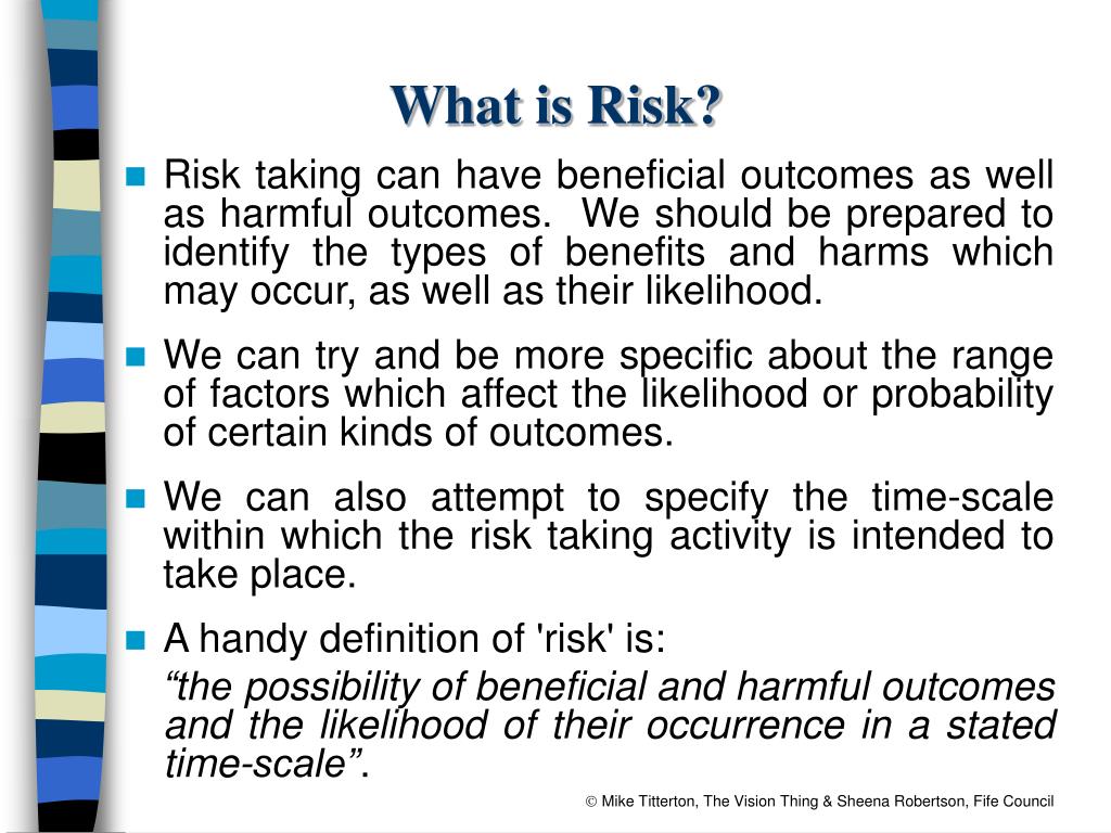 PPT - What is Risk? PowerPoint Presentation, free download - ID:4742633