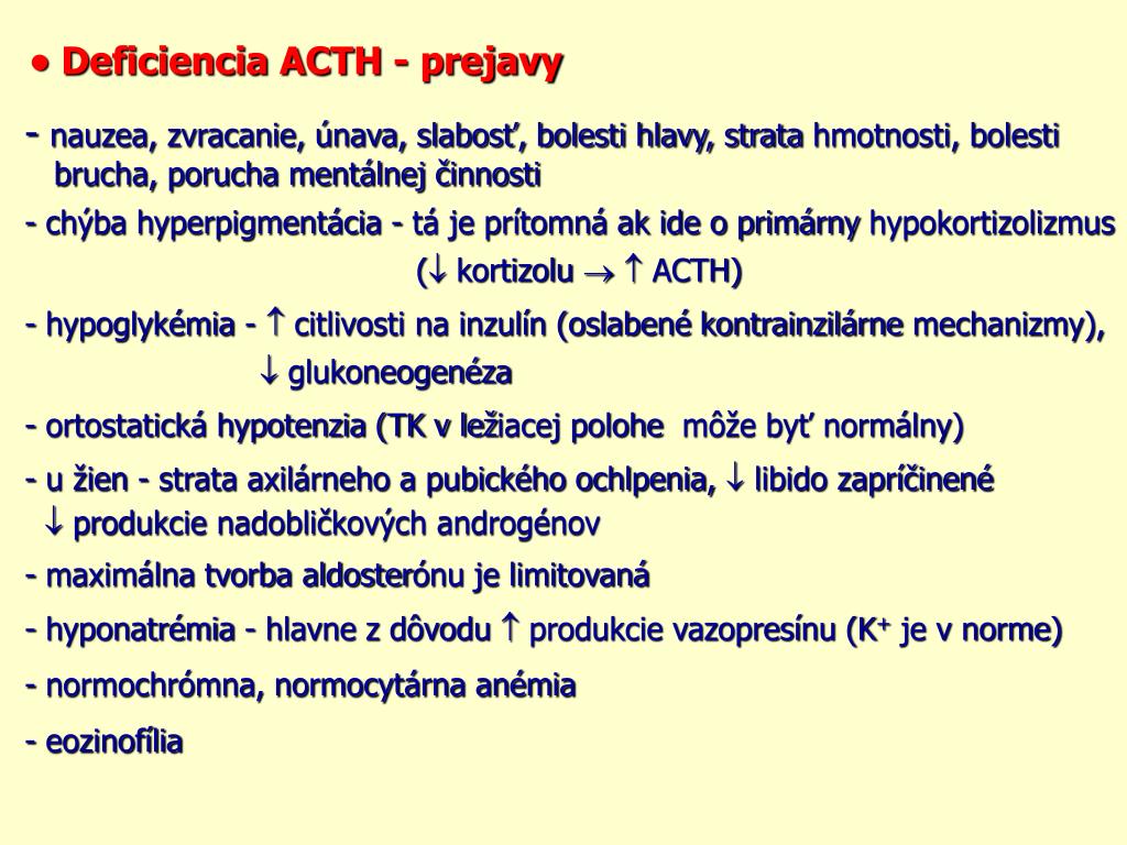 PPT - PATOFYZIOLÓGIA ENDOKRINNÉHO SYSTÉMU ZÁKLADNÉ PORUCHY FUNKCIE ...