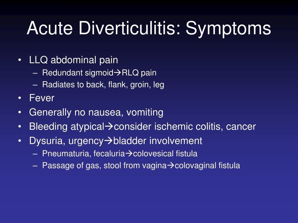 PPT - Diverticular Disease PowerPoint Presentation, free download - ID ...