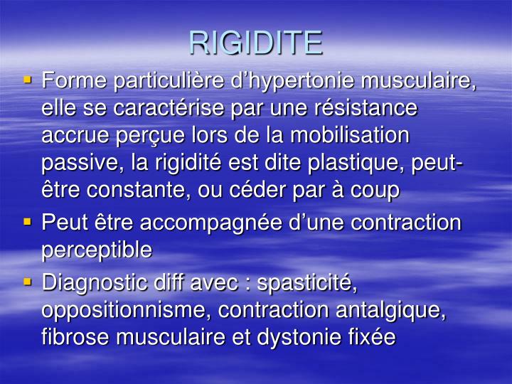 Rigidité définition physique