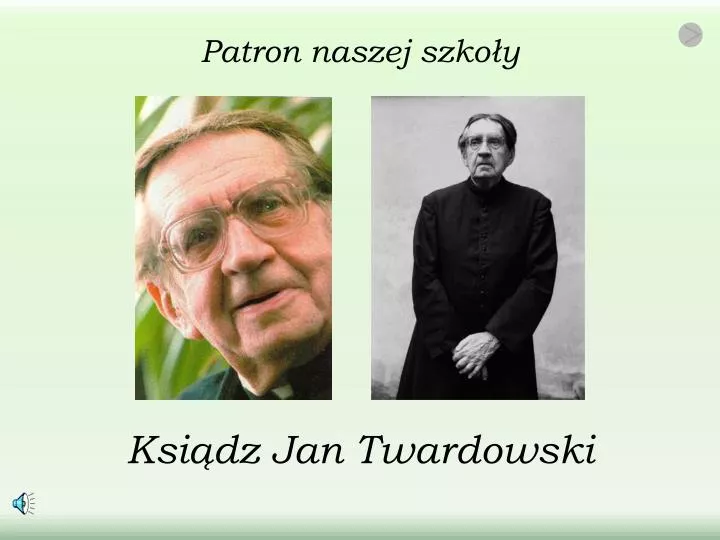 Jan Twardowski W Klasie Tekst PPT - Ksiądz Jan Twardowski PowerPoint Presentation, free download - ID