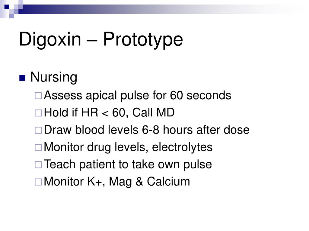 will nitroglycerin slow heart rate