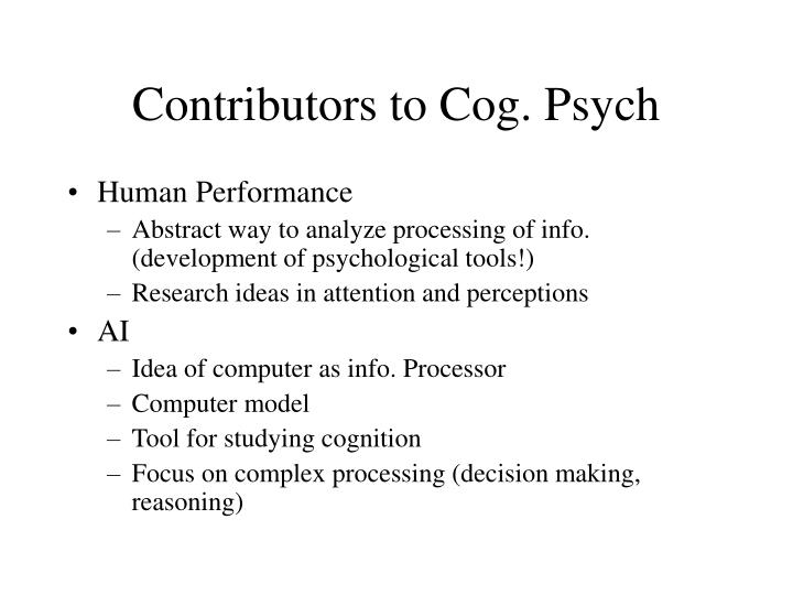 cog psych How can the answer be improved. cog psych How can the answer be improved.
