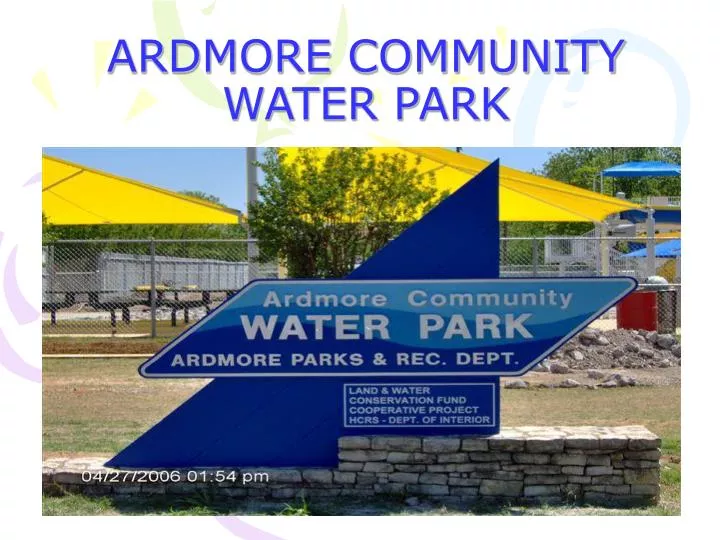 ardmore community pool