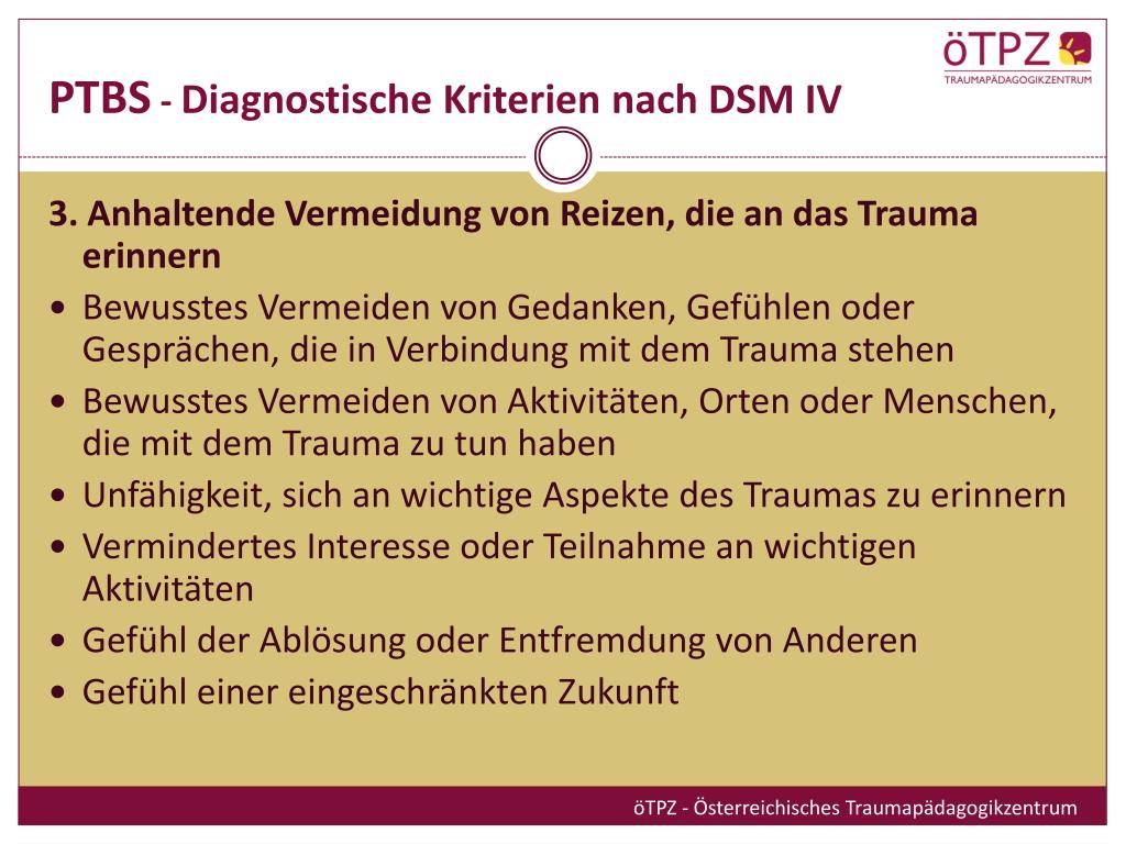 PPT Umgang mit Traumasymptomen PowerPoint Presentation, free download ID4750105