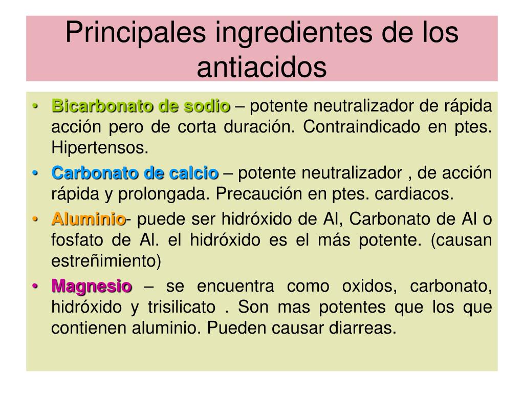 PPT - ANTIACIDOS PowerPoint Presentation, free download - ID:4750414