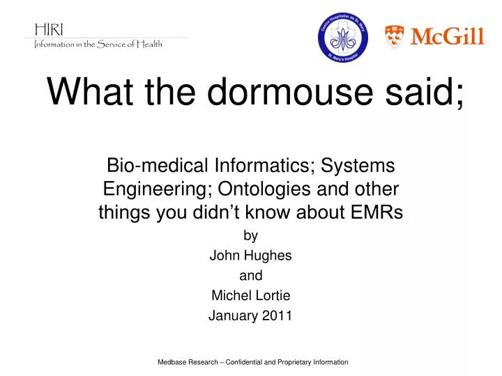 Ppt What The Dormouse Said Powerpoint Presentation Free
