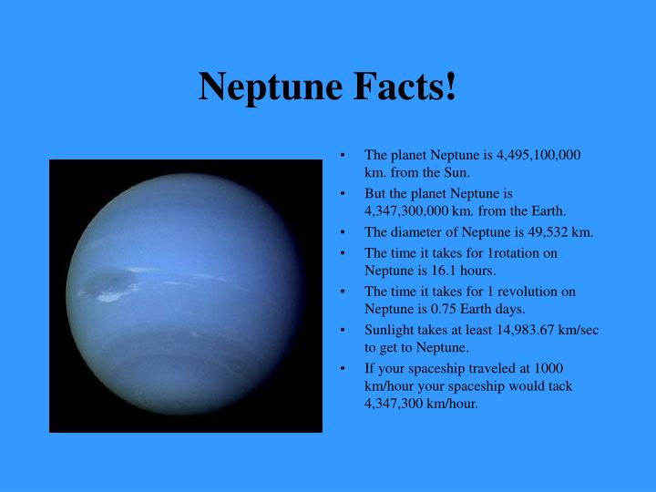 Neptune Facts Neptune facts