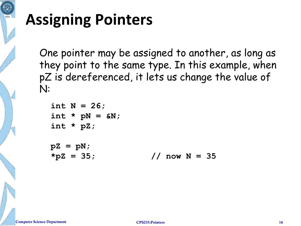 vector assign from pointer