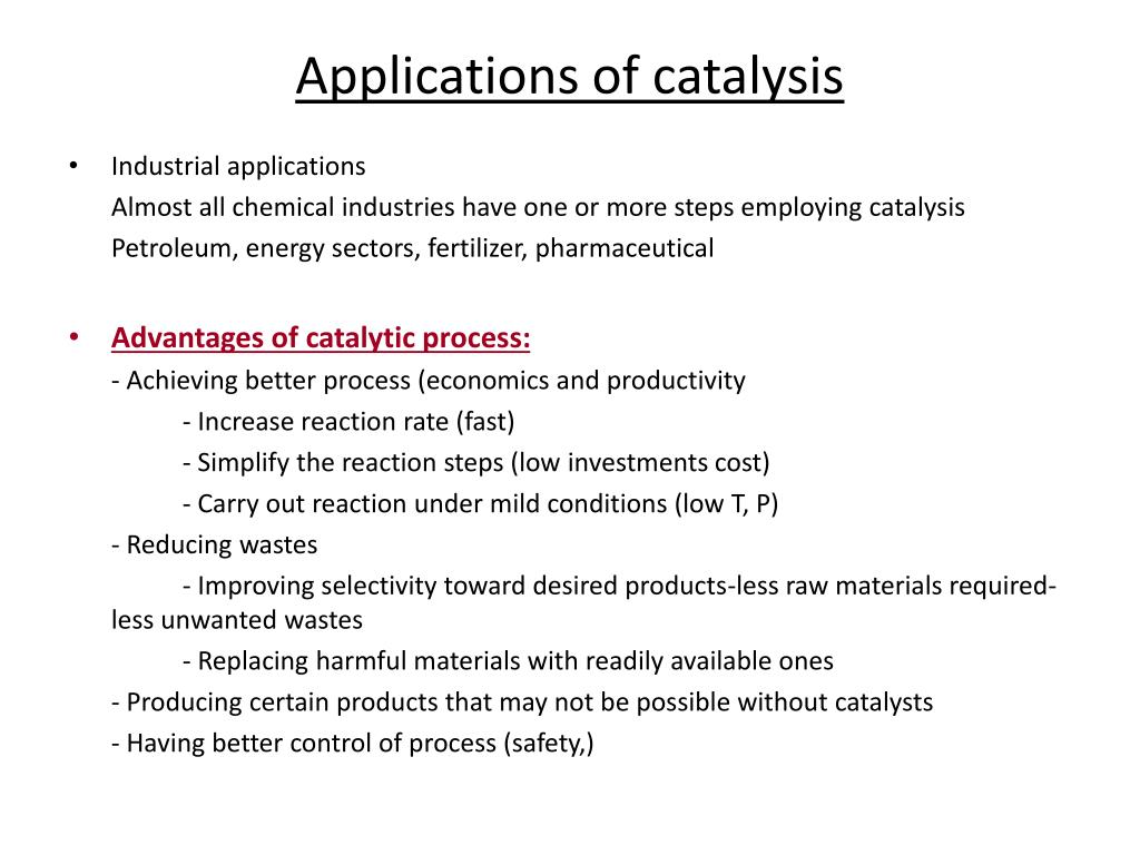 PPT - Industrial Catalysis PowerPoint Presentation, Free Download - ID ...