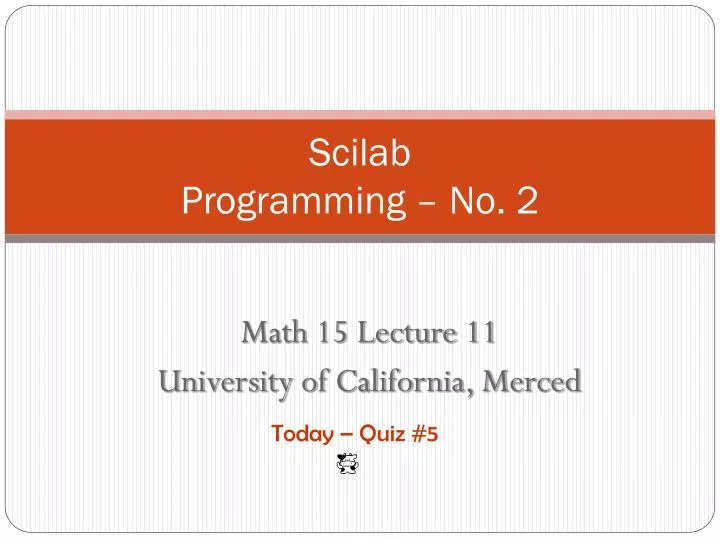 scilab syntax scilab syntax