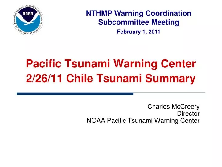 pacific tsunami warning center 2 26 11 chile tsunami summary n.