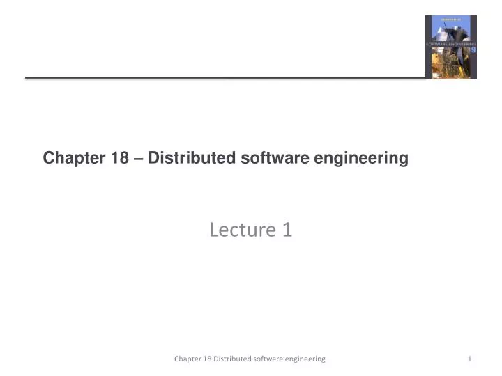 chapter 18 distributed software engineering n.