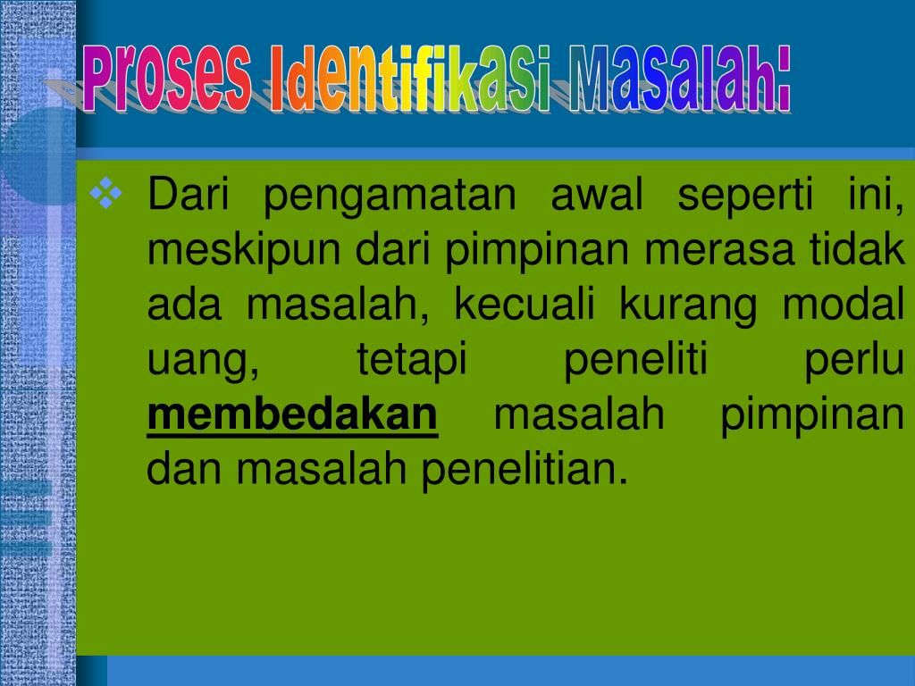  PPT  Contoh Identifikasi  Masalah  PowerPoint Presentation 