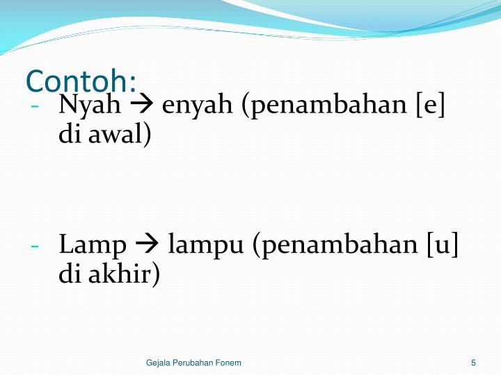 Contoh Asimilasi Fonem - Simak Gambar Berikut