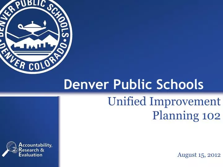 PPT - Denver Public Schools PowerPoint Presentation, free download - ID