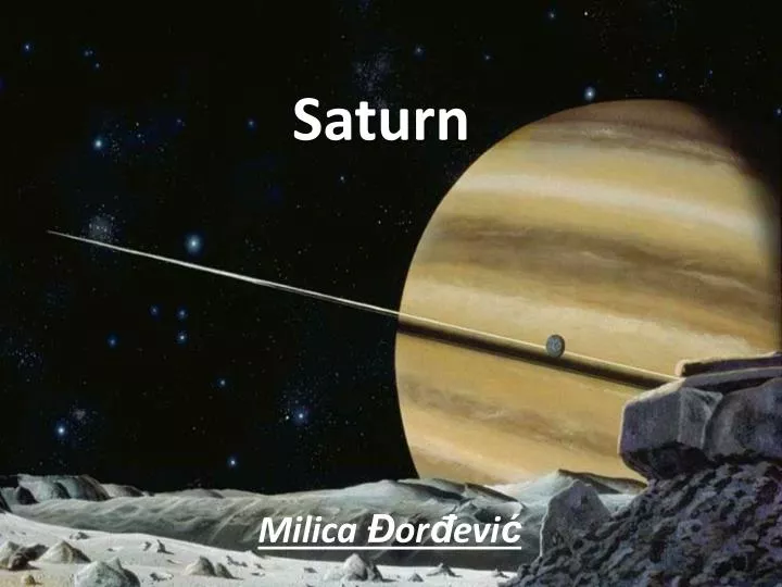 PPT Saturn PowerPoint Presentation Free Download ID 4758413