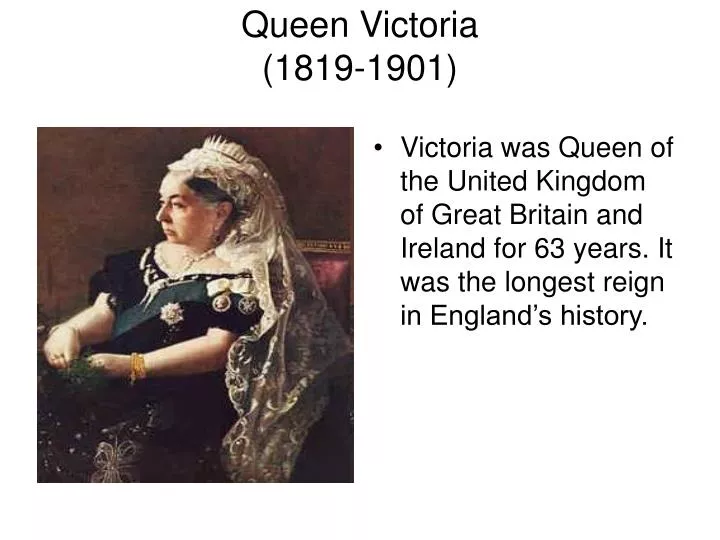 queen victoria presentation powerpoint