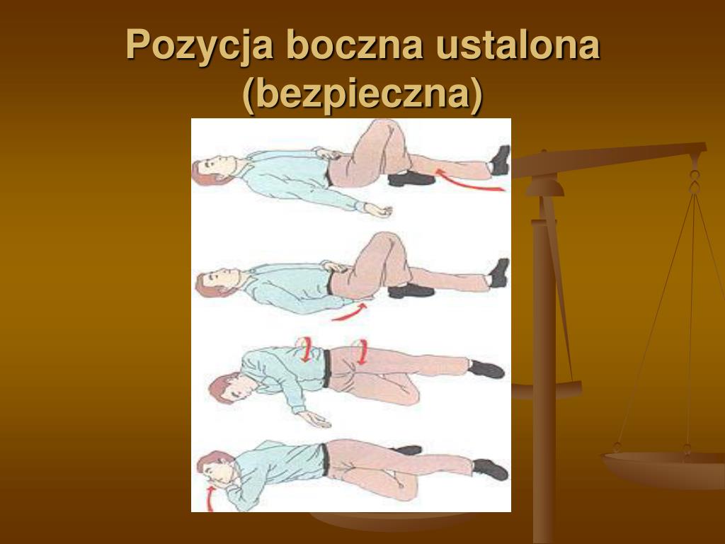 Pozycja Boczna Ustalona Jest Dla Pacjenta Bezpieczna Ponieważ
