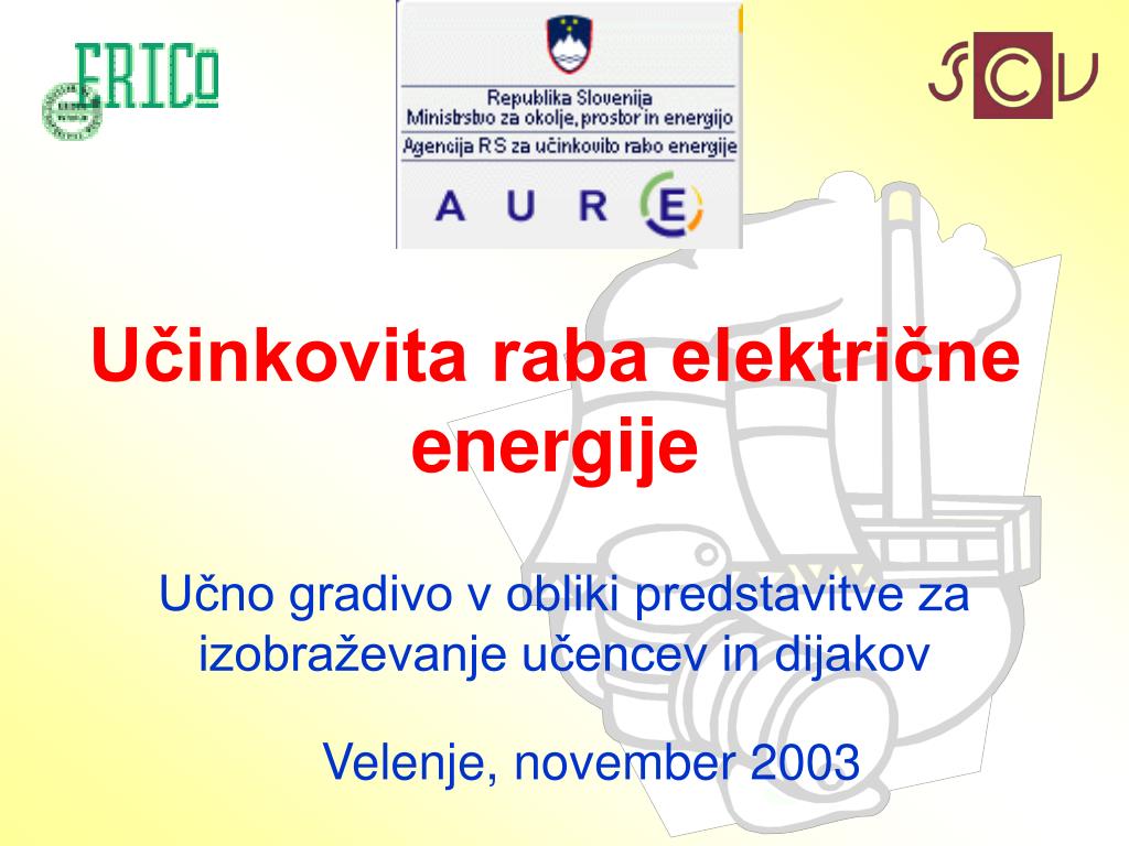 PPT - Učinkovita raba električne energije PowerPoint Presentation, free  download - ID:4760857
