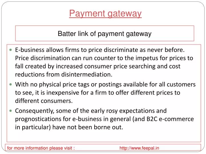 payment gateway n.