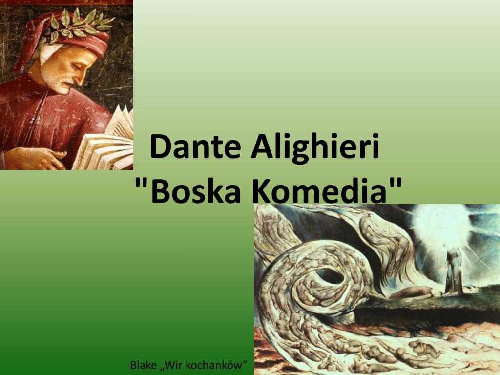 PPT Dante Alighieri Boska Komedia PowerPoint