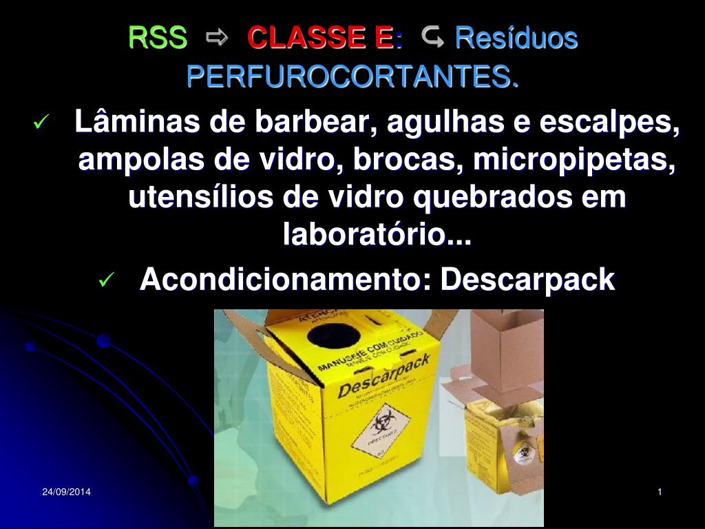 Download Ppt Rss Classe E Residuos Perfurocortantes Powerpoint Presentation Id 4763023 PSD Mockup Templates