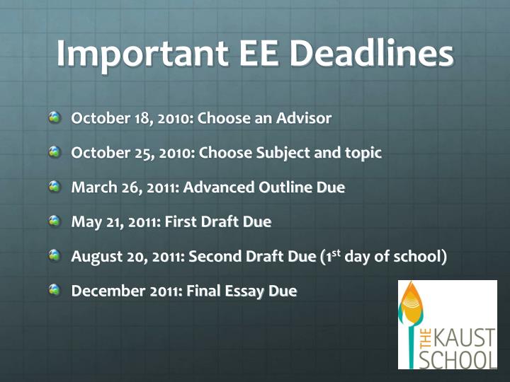 final deadline extended essay 4000 word essay extended 4000 word essay extended essay internal deadlines mediocre essay failure to meet the final deadline. final deadline extended essay 4000 word essay extended 4000 word essay extended essay internal deadlines mediocre essay failure to meet the final deadline.
