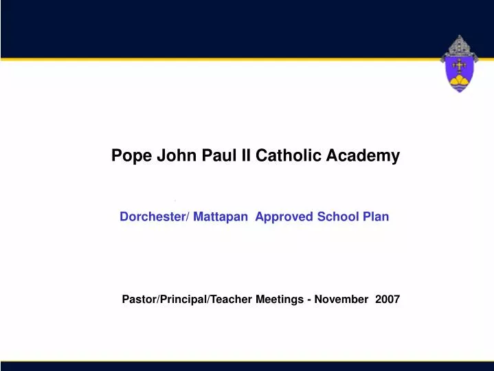 pope john paul ii catholic academy n.