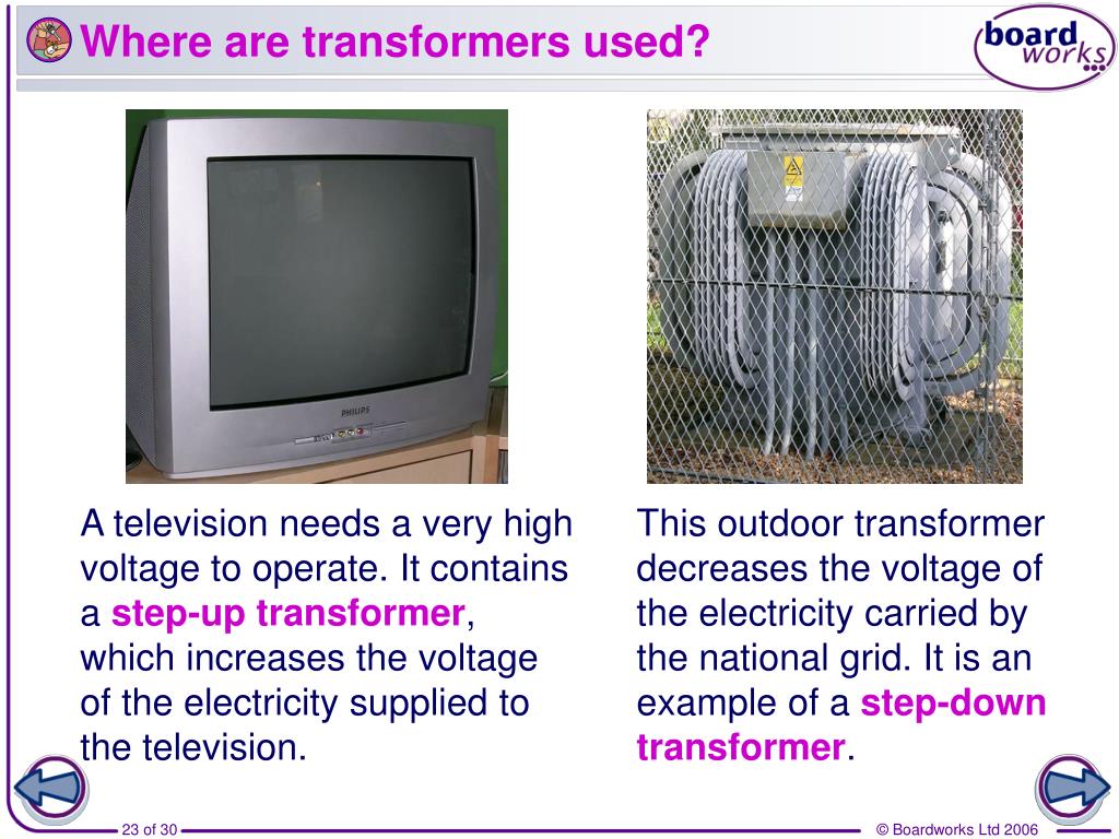 A transformer is used. National Grid Voltage, Cameroon?.