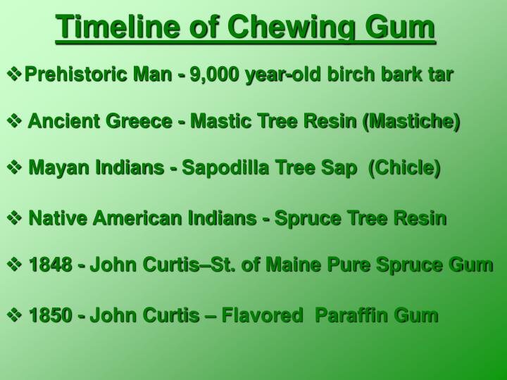 ppt-the-history-of-chewing-gum-by-rocky-lundy-powerpoint-presentation