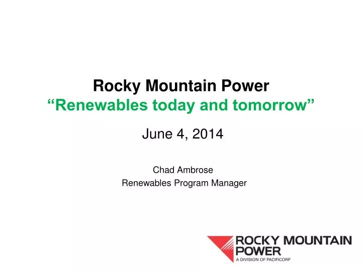 rocky mountain power rebates