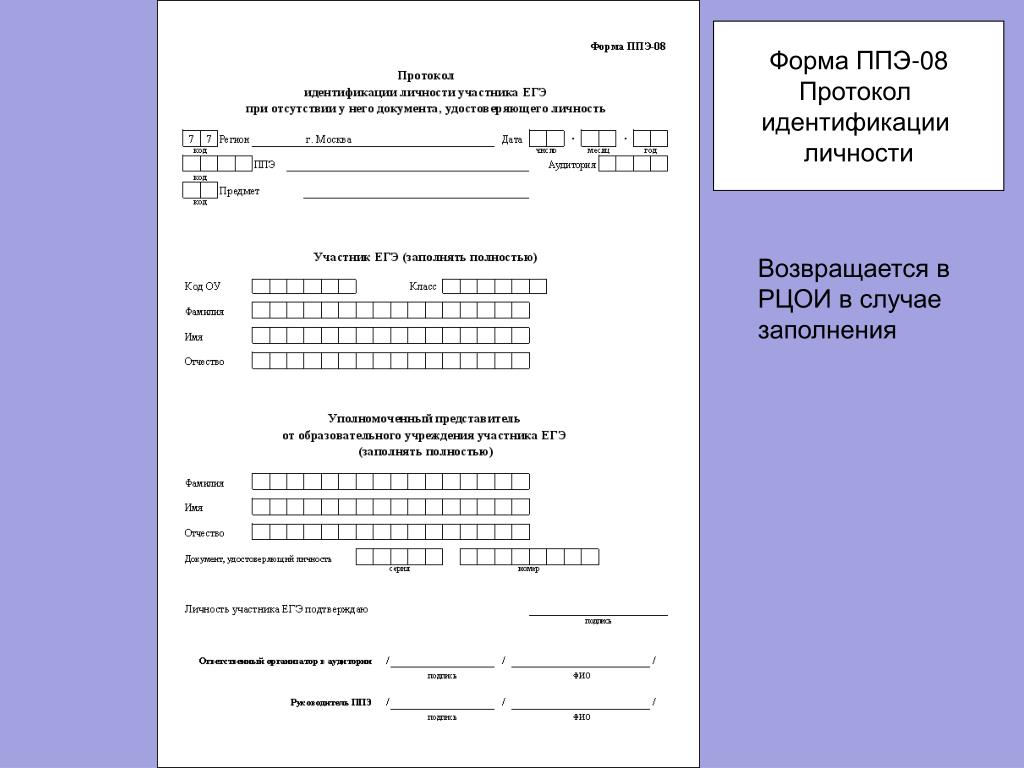 Рцои образец заполнения реестра