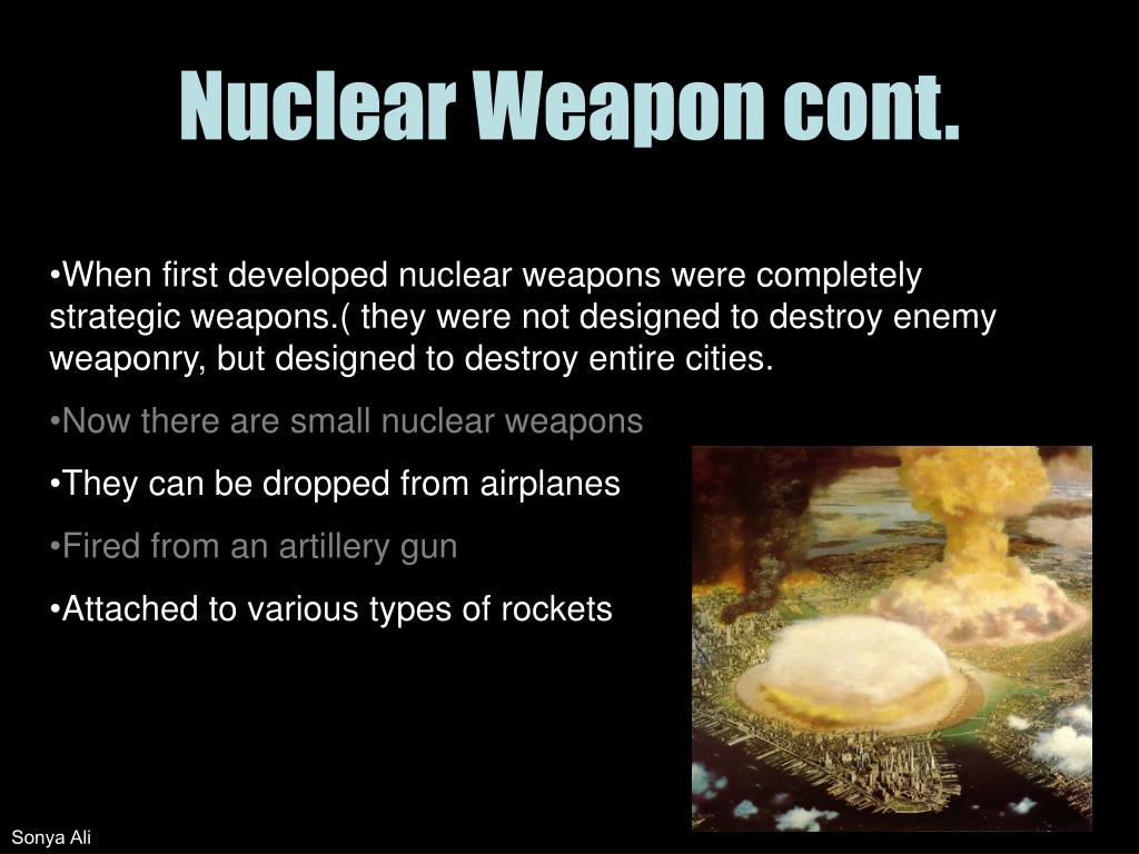 presentation on nuclear weapons