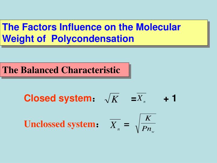PPT - Part 1 An Introduction to Polycondensation PowerPoint ...