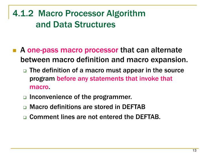 PPT - Chapter 4 Macro Processors PowerPoint Presentation - ID:4770438