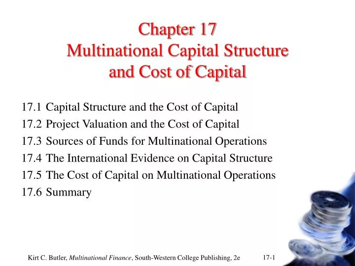 multinational cost of capital International cost of capital i know how to value a company in the united states, but this one is in country x, a developing economywhat should i use for a. multinational cost of capital International cost of capital i know how to value a company in the united states, but this one is in country x, a developing economywhat should i use for a.