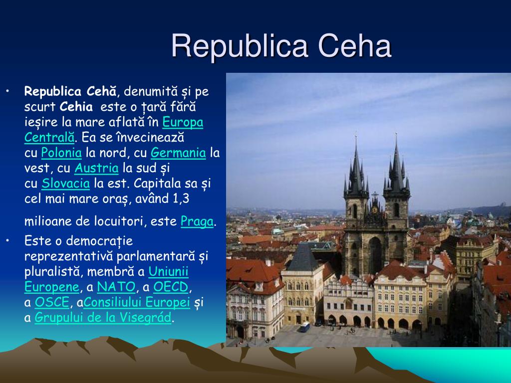 PPT - Cehia PowerPoint Presentation, free download - ID:4770824