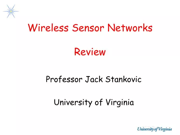 Ppt Wireless Sensor Networks Review Powerpoint Presentation Free Download Id