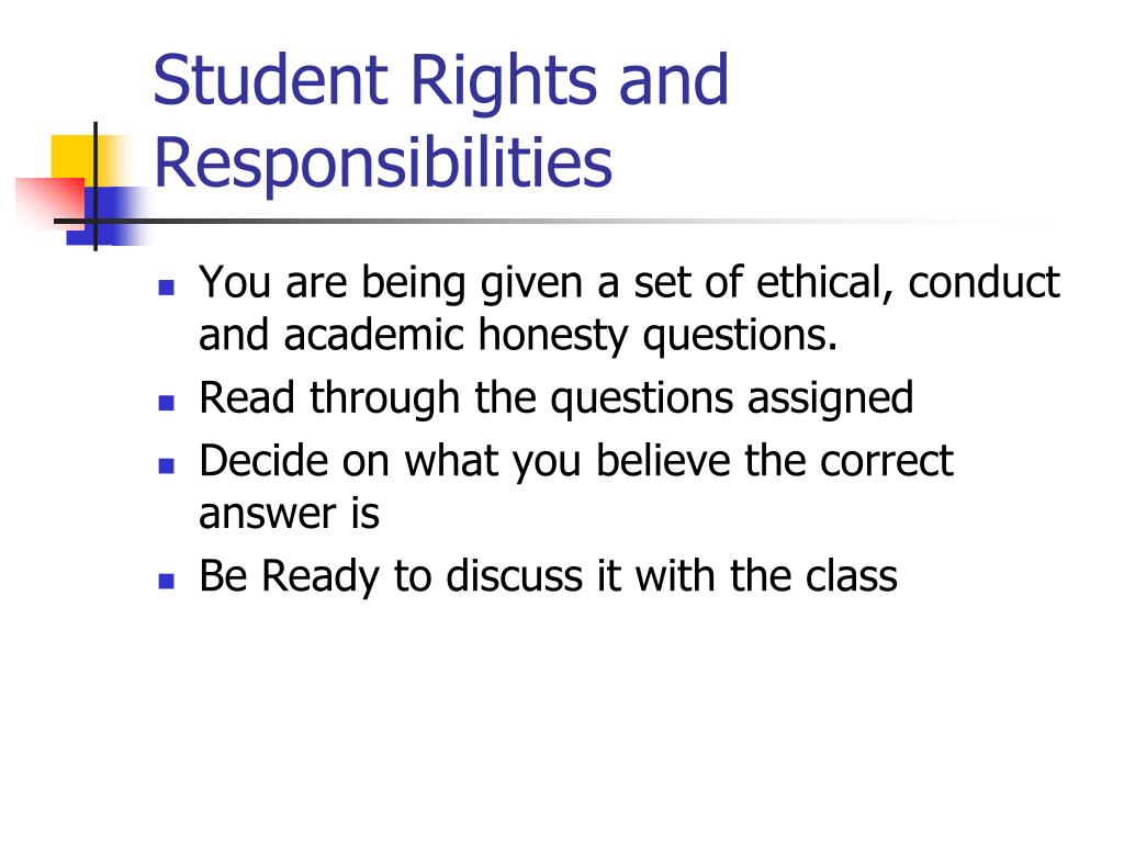 student rights and responsibilities essay