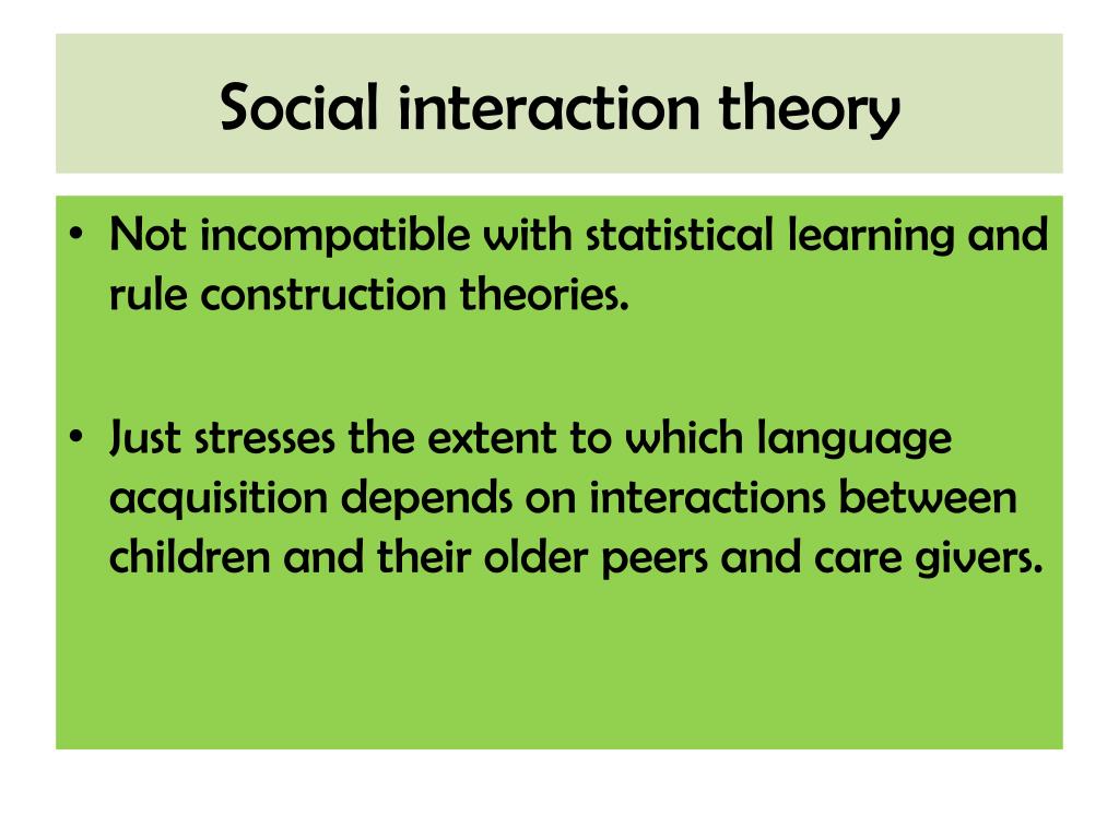 PPT - Theories of Child Language Acquisition (see 8.1) PowerPoint ...