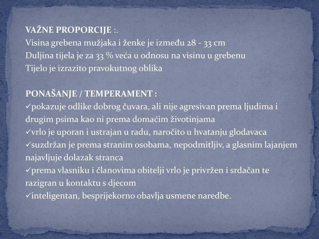 Datiranje temperamenta