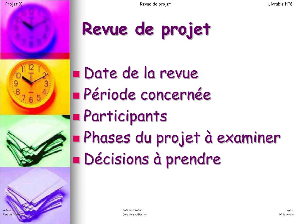 PPT - Revue de projet PowerPoint Presentation, free download - ID:4775310
