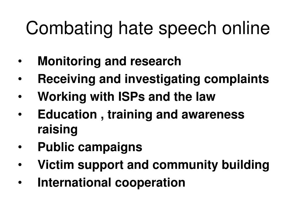 how to write an essay on hate speech