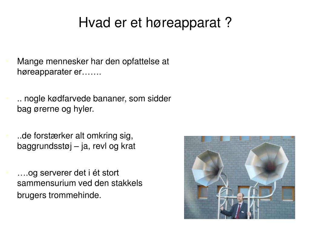 PPT - Høreapparater PowerPoint Presentation, free download - ID ...