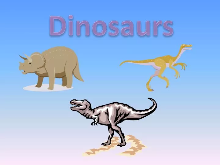 powerpoint about dinosaurs