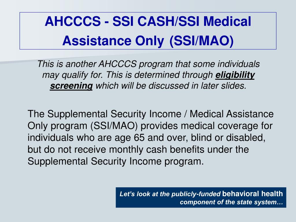 Ahcccs Income Chart